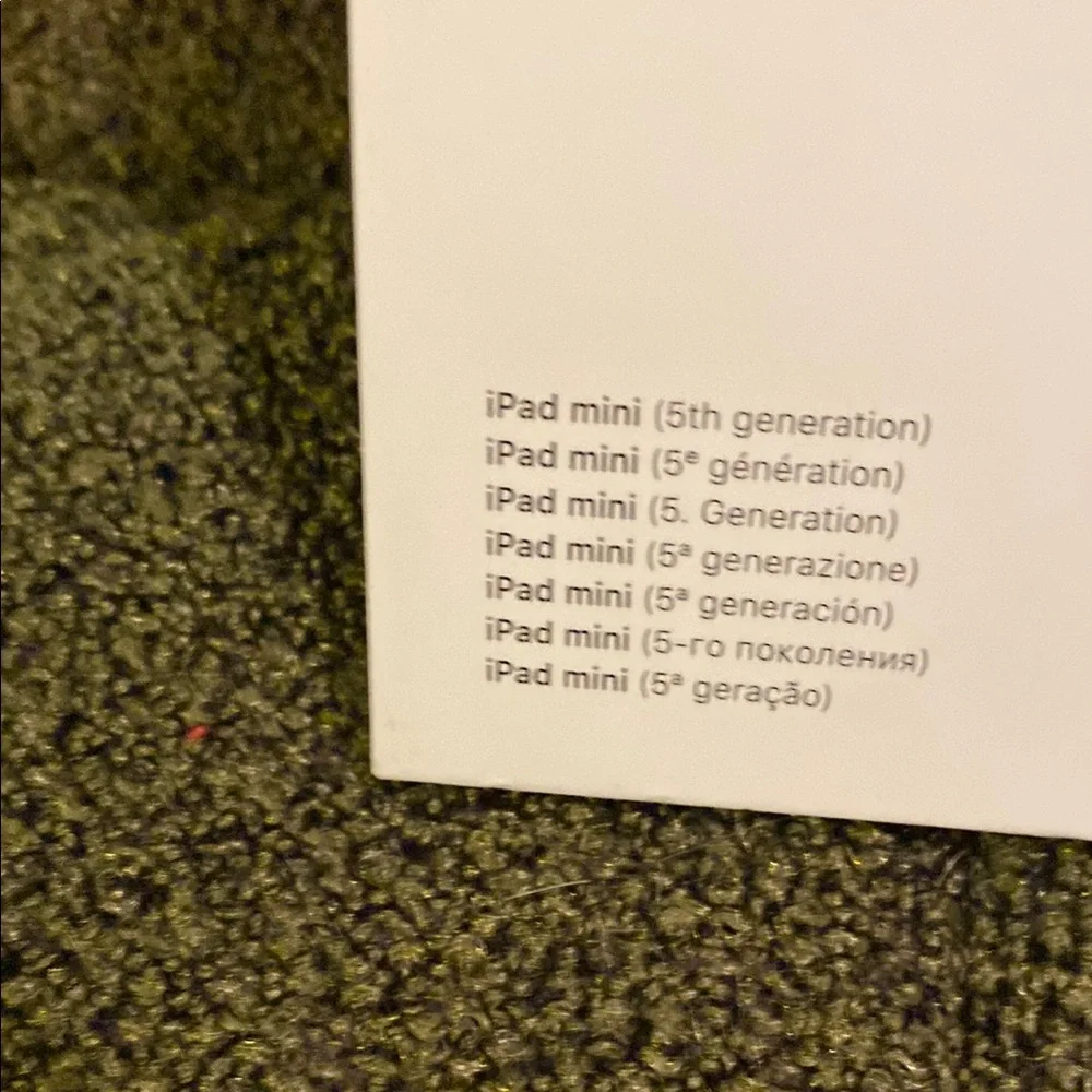 Apple iPad Mini Smart Cover - Black 3rd Gen